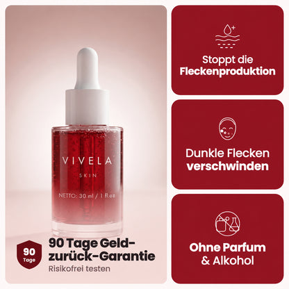 Stoppt dunkle Flecken an der Ursache