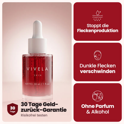 Stoppt dunkle Flecken an der Ursache